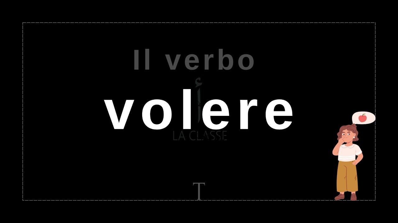 Il verbo volere