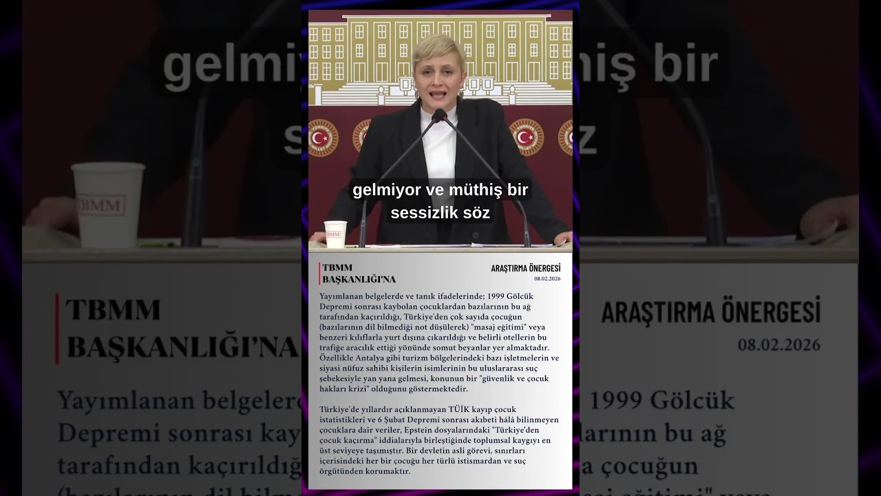 Perihan Koca&rsquo;dan Epstein Belgeleri &Ccedil;ıkışı: &ldquo;Sessizlik Kabul Edilemez, Meclis Sorumluluk Almalı&rdquo;