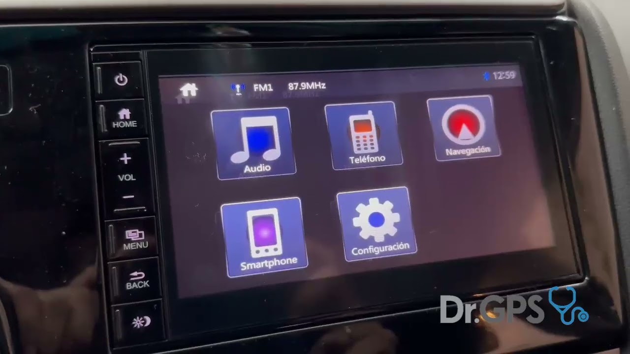 Guía de Uso Honda Fit / WRV / HRV - Navegador Gps Oficial Android Auto y Carplay - Tutorial Dr Gps