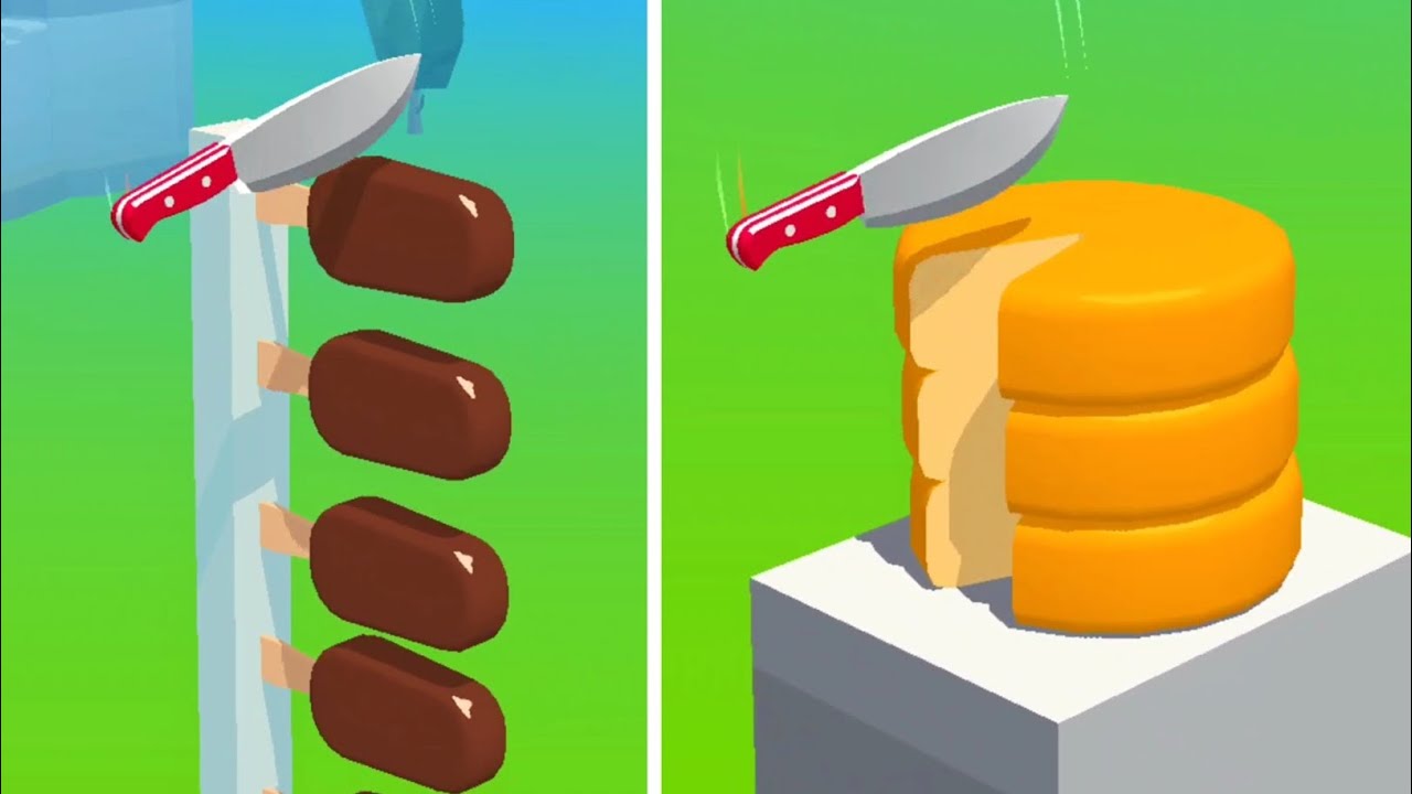 Slice It All Game! Satisfying and Relaxing ASMR Slicing Video NEW UPDATE