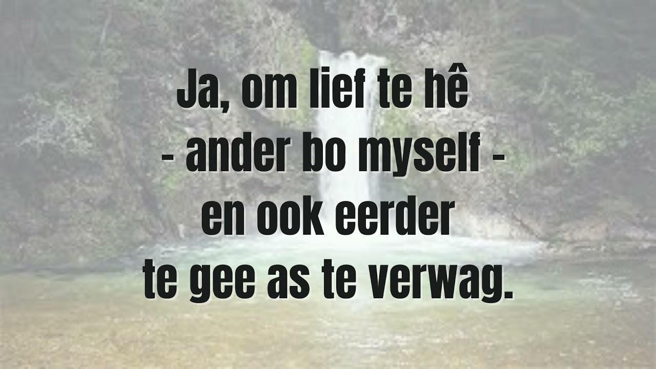 LB 284 Laat, Heer U vrede deur my vloei