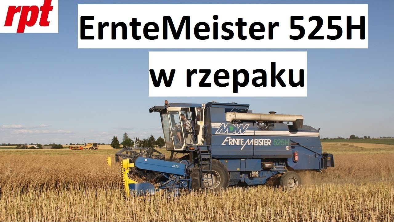 ErnteMeister 525H w rzepaku