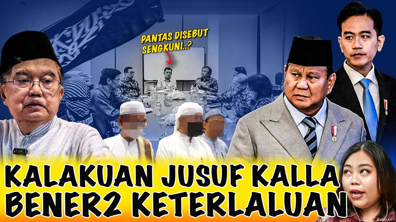 KETANGKAP BASAH‼️OTAK ASLI JUSUF KALLA “MENJIJIKKAN”⁉️😱PEMERINTAHAN PRABOWO HARUS TAU‼️