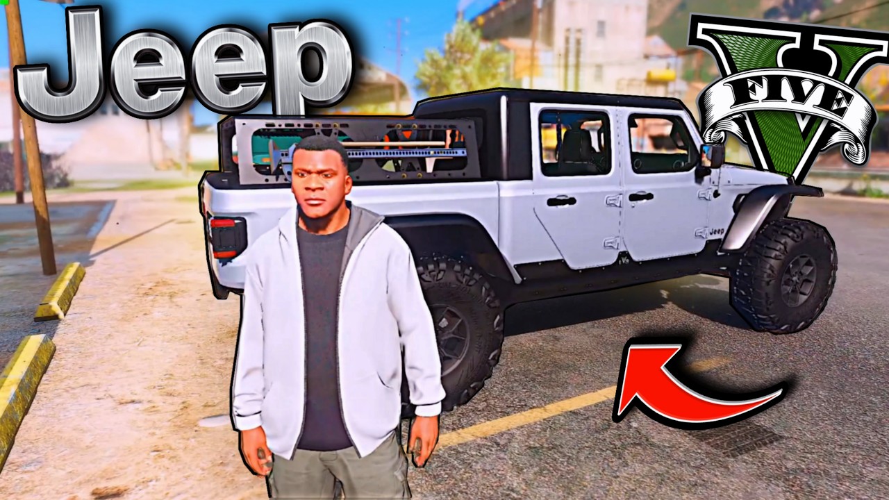 SUBINDO O MONTE CHILIAD COM JEEP GLADIATOR!!! ESSE CARRO ME SURPREENDEU SERA QUE DEU BOM? GTA 5 MODS