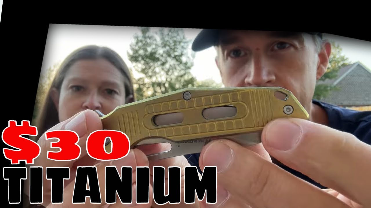 Титановая складная сумка EDC за 30 долларов &mdash; HX Outdoors Rock Fluorite