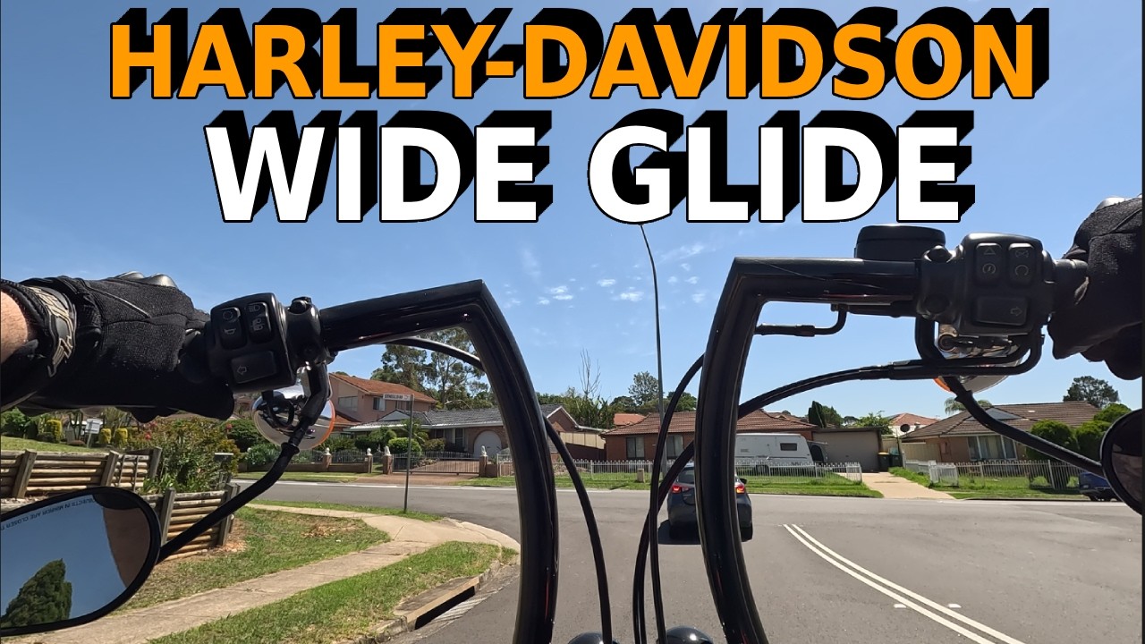 A Quick Ride On my 2017 Harley Davidson Wide Glide