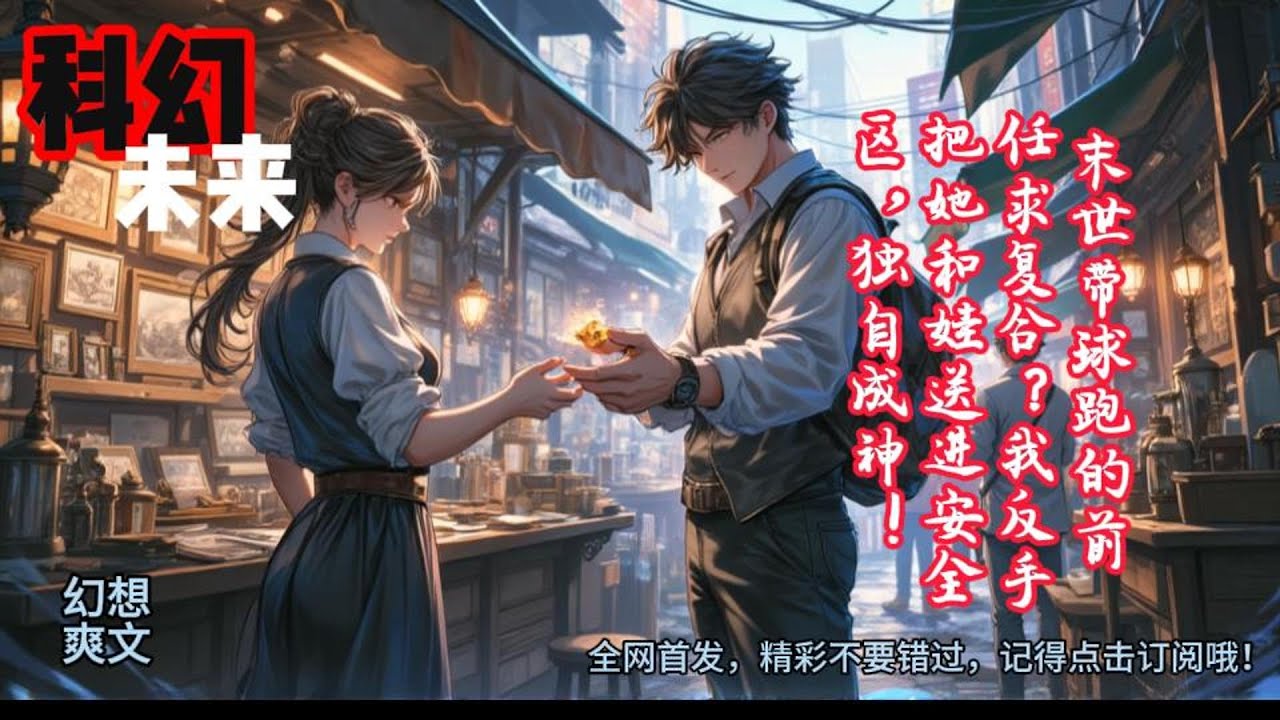 末世带球跑的前任求复合？我反手把她和娃送进安全区，独自成神！【独自美丽】#科幻 #未来科技 #末世#系统