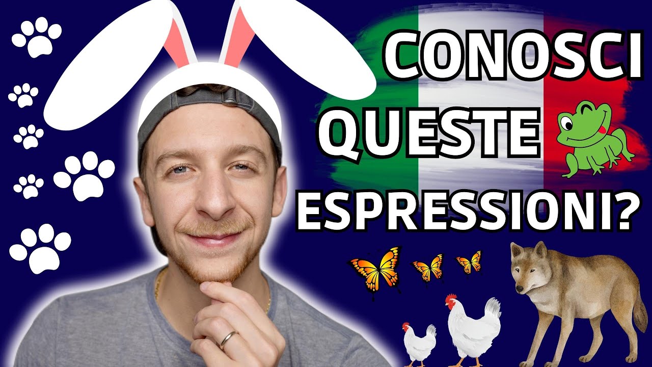 VERO O FALSO? Quante Espressioni Con Gli Animali Conosci? (Sub ITA) | Imparare l’Italiano