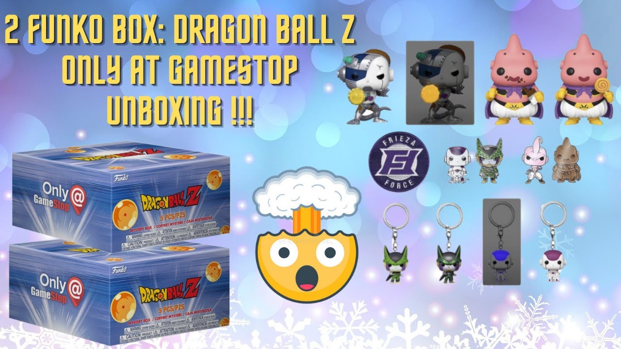 dragon ball z pop Gamestop mystery box 