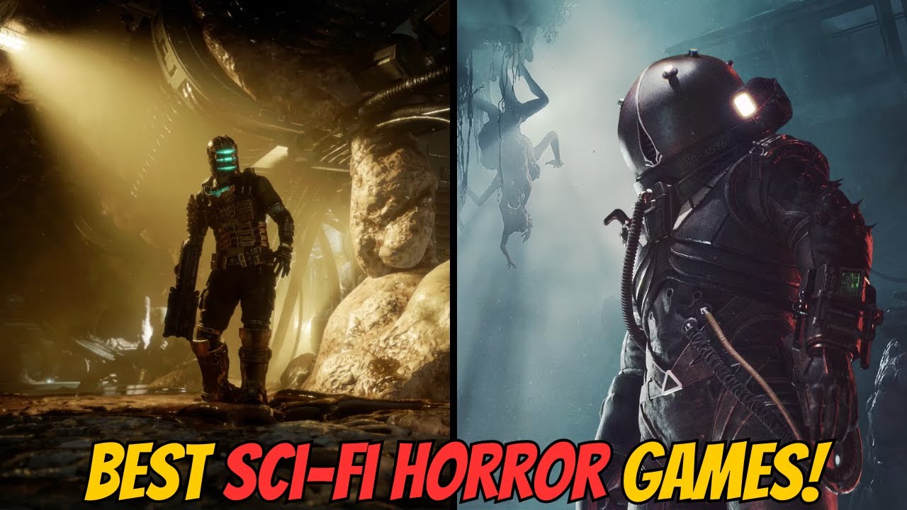 Top 10 BEST Sci-Fi Horror Games!