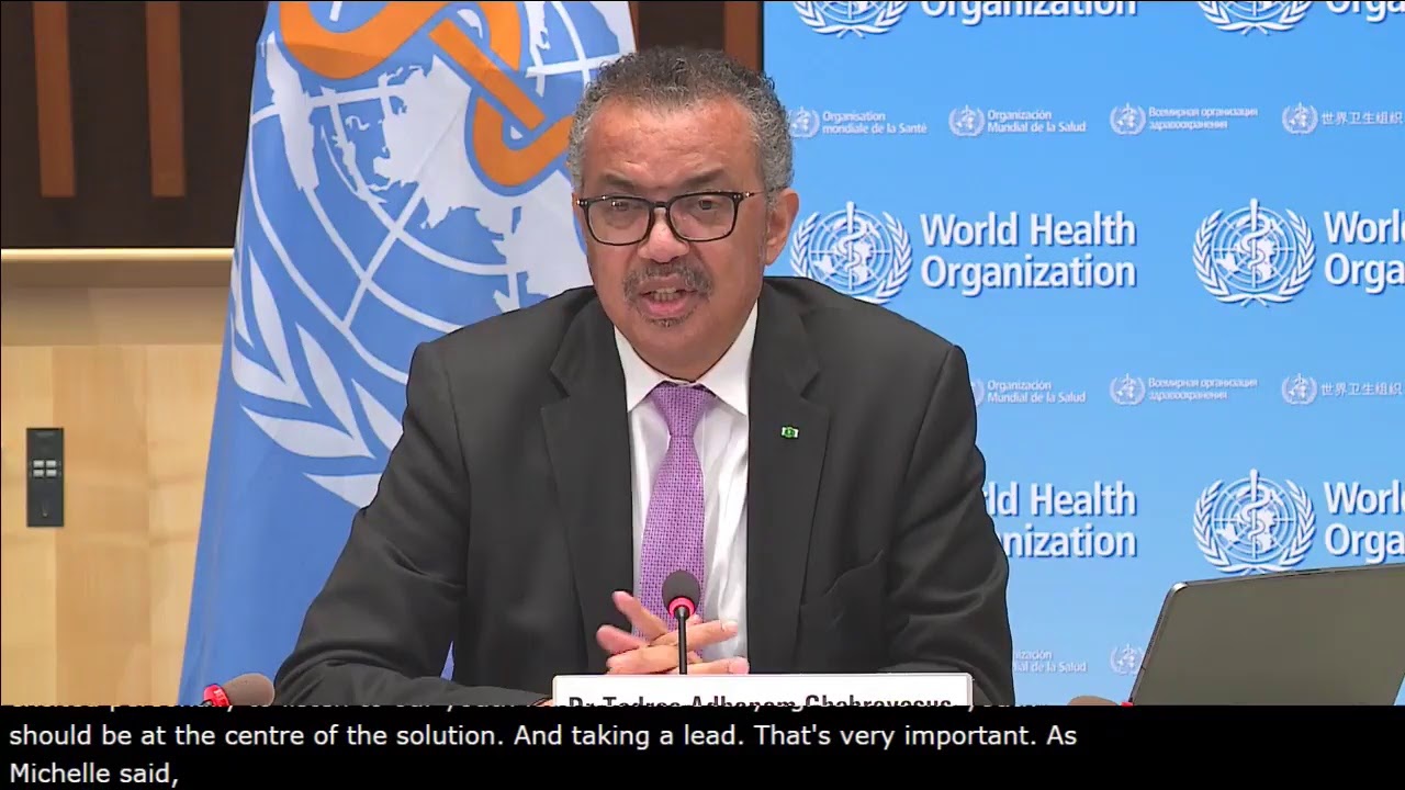 Media briefing on COVID-19