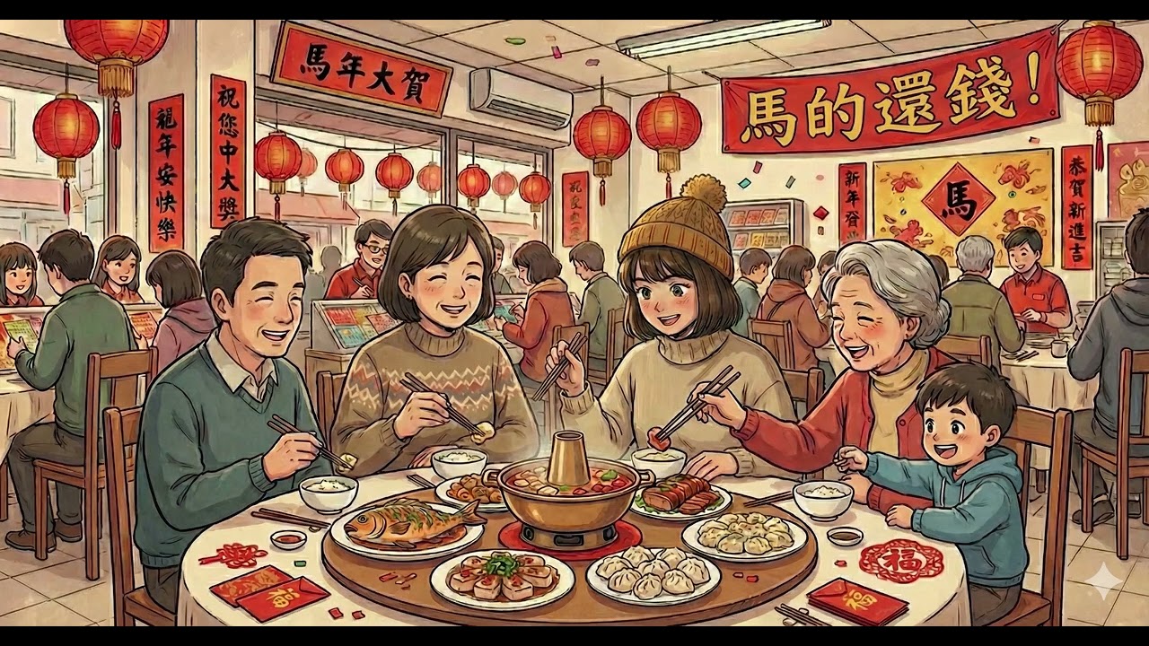 【100分鐘不間斷無廣告】過年彩券行、餐廳、店家專用招財，過年音樂BGM！最熱鬧的 2026 馬年【過年音樂】(刮刮樂/發大財/餐廳/商城/生意興隆)#新年快樂 #背景音樂