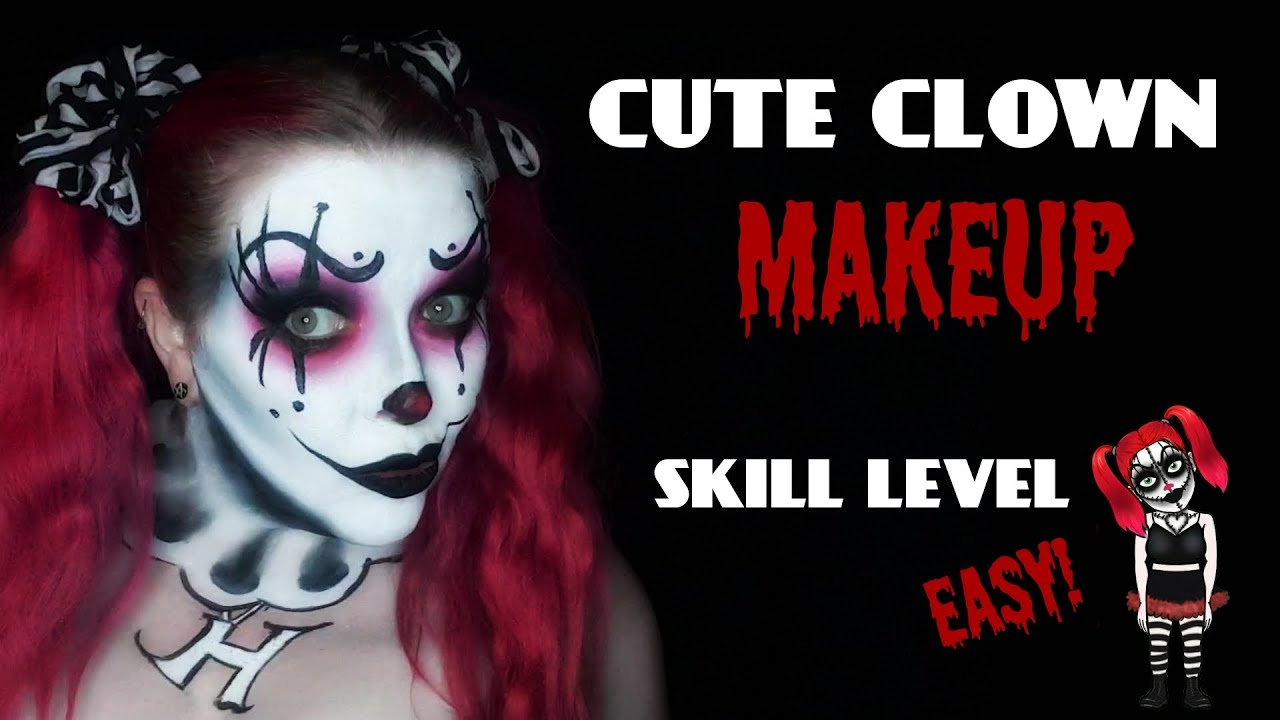 CUTE CLOWN MAKEUP