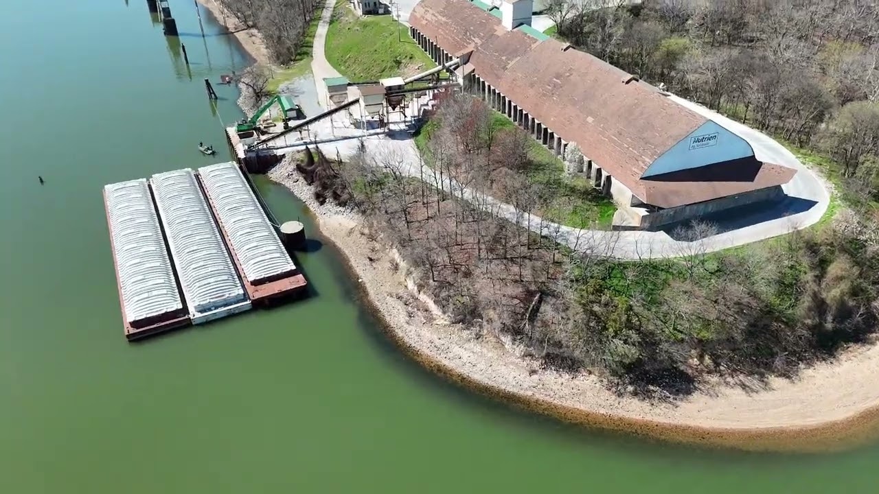 The Grain Terminal.  Murray Ky. Ky Lake