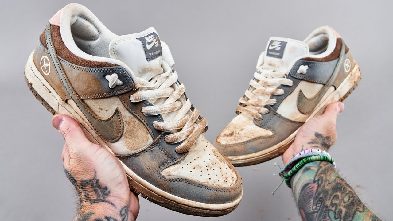 Yuto SB Nike Dunks Cleaning Tutorial