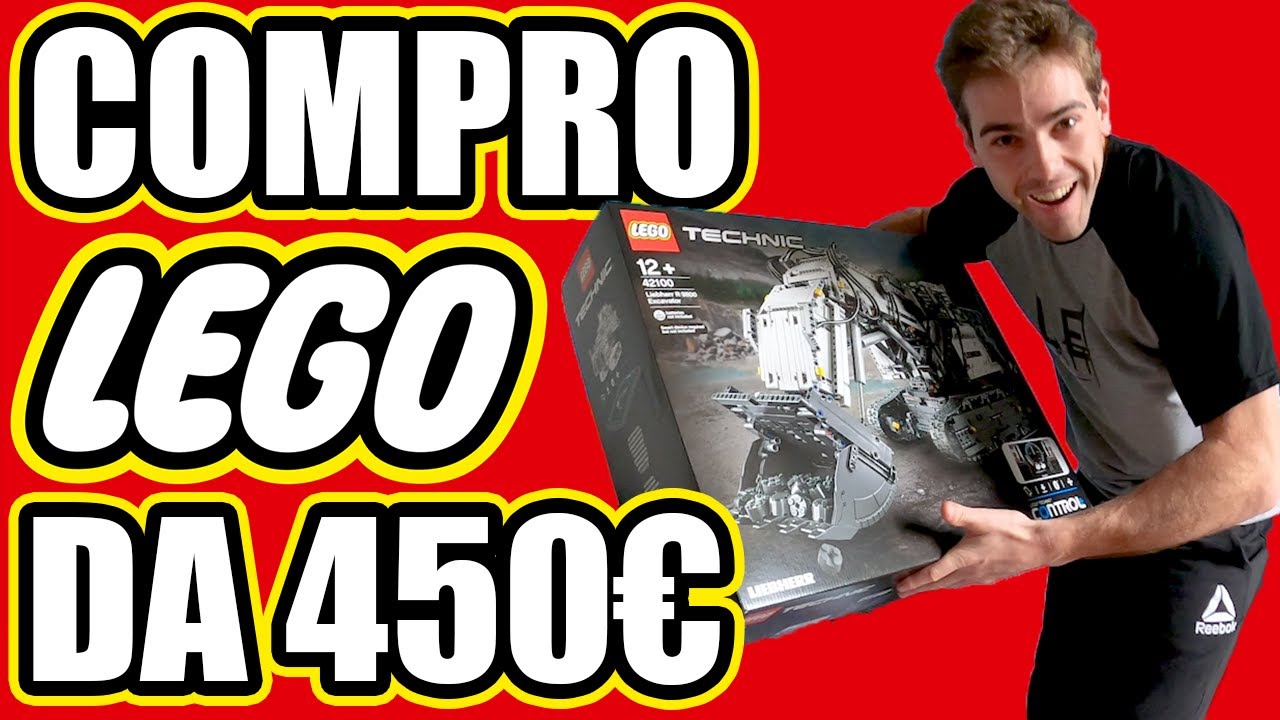 IMPAZZITO COMPRO UN LEGO DA 450€!! ESCAVATORE LIEBHERR LEGO 42100