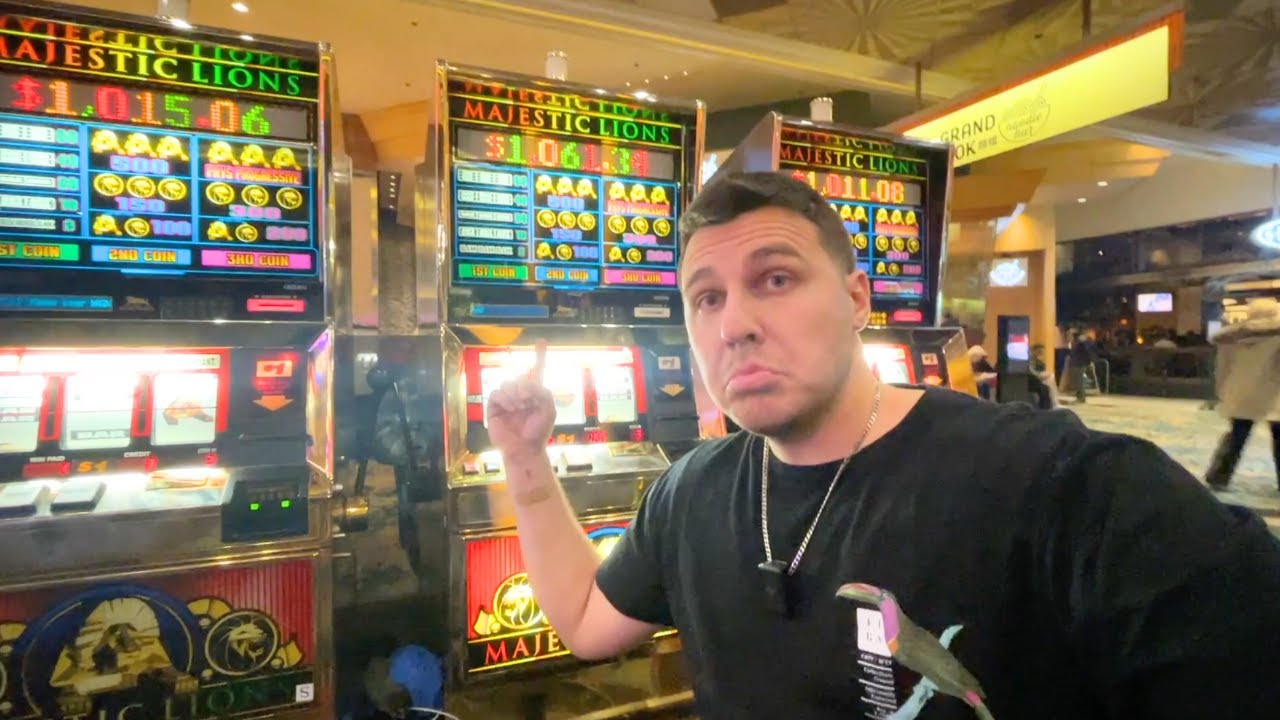 I Actually Hit the 3 Lion Jackpot at MGM Grand Las Vegas!