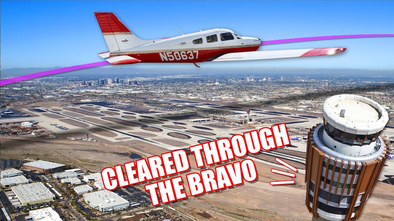 Transition Bravo Airspace LIKE A PRO | Class B Transition WITH Radios