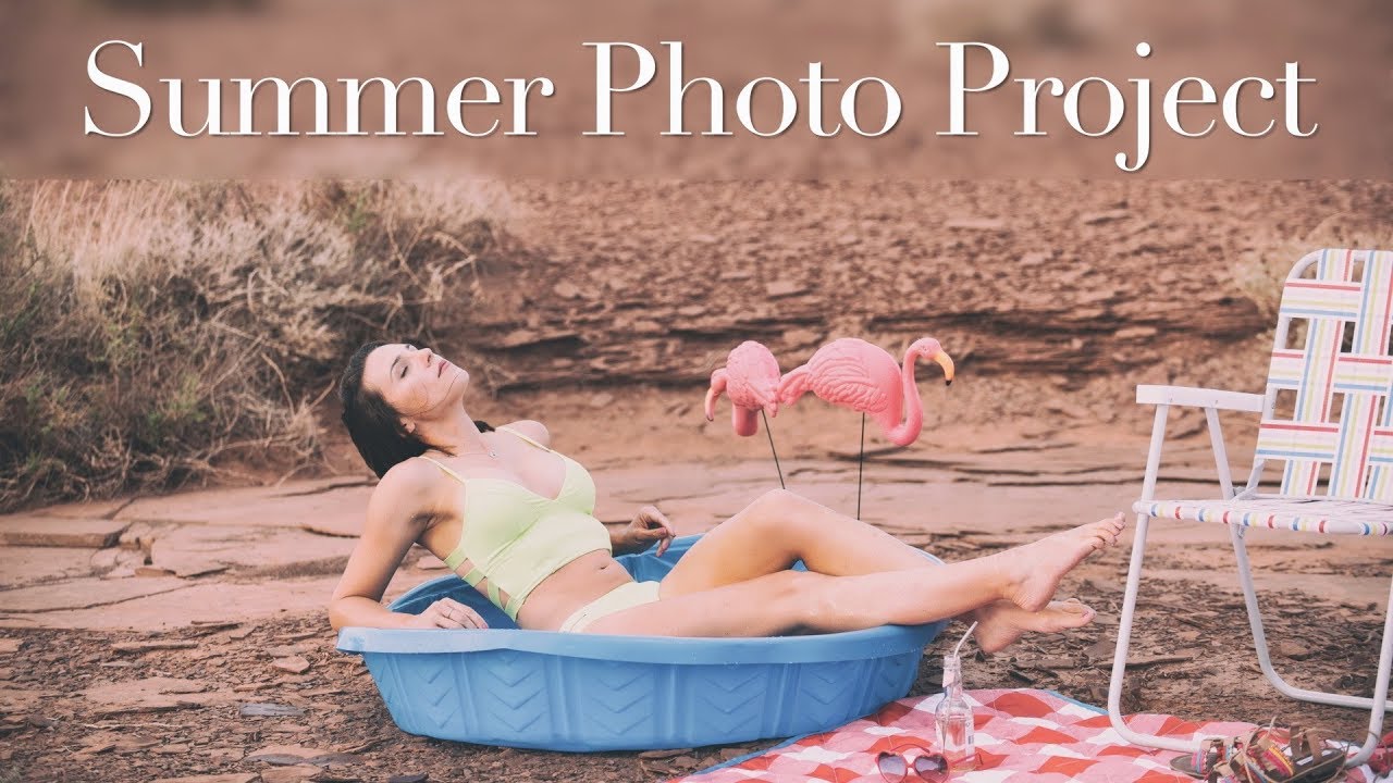 No Water in Sight - Summer Bikini Photo Project