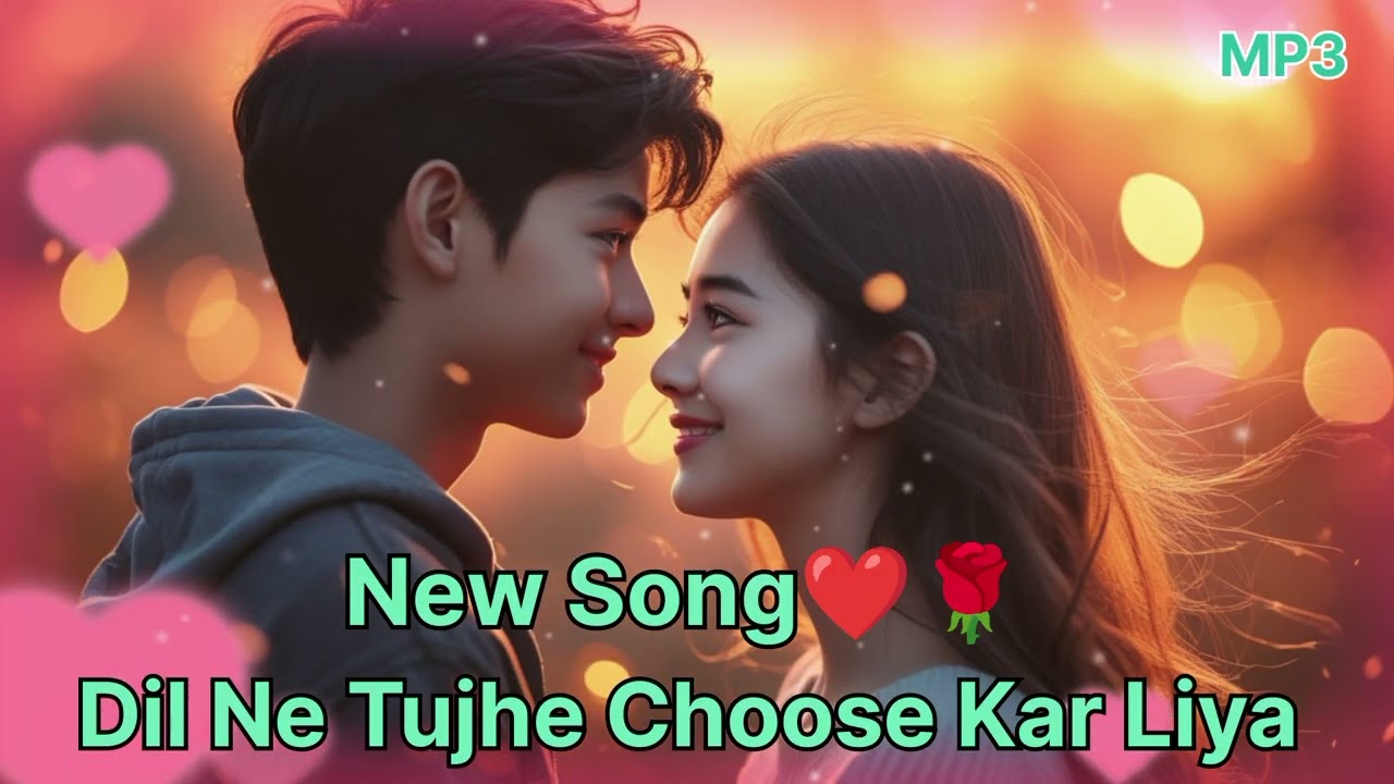💘 Dil Ne Tujhe Choose Kar Liya🌹 | New Viral Hindi Love Song | Romantic Song 2025 | LoFi Vibes