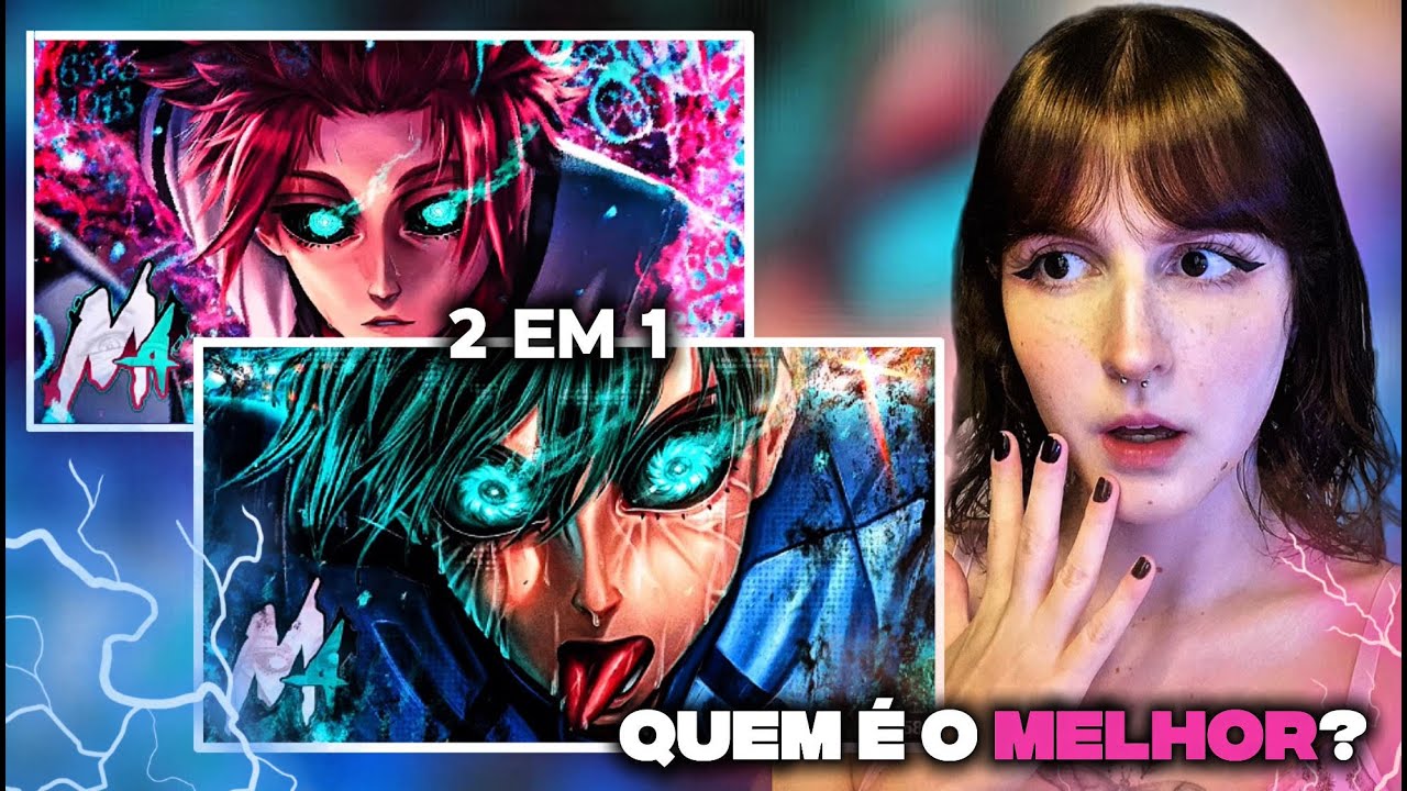 UM TEM LINGUA OUTRO TEM AURA | REACT: M4RKIM - Incrível (Itoshi Rin) e Impecável (Itoshi Sae)
