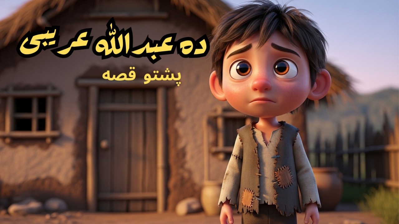 Pashto Story Pashto cartoon|  ده عبدالله عریبی