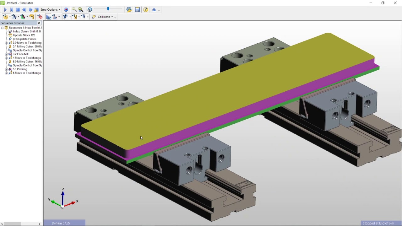 EdgeCAM 2020 - Inserting multiple fixtures to milling - TUTORIAL