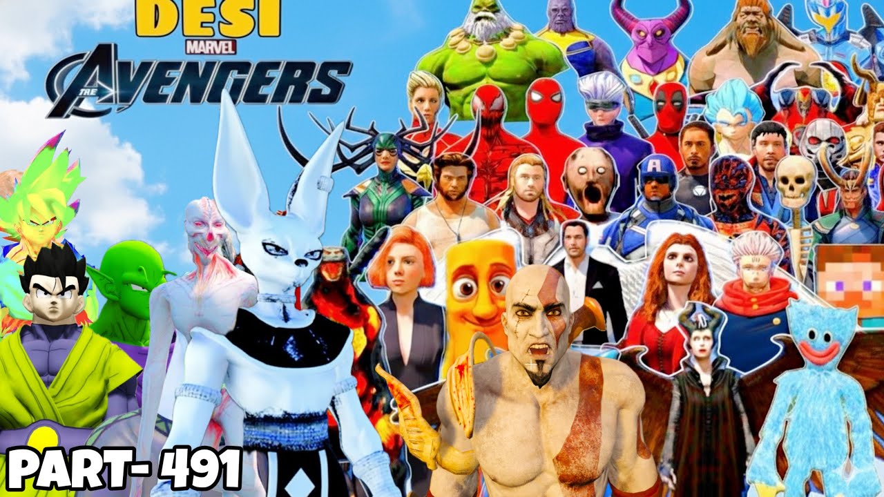 DESI Avengers Face The Wrath of Evil Lord God Infinity in GTA 5 |#491 