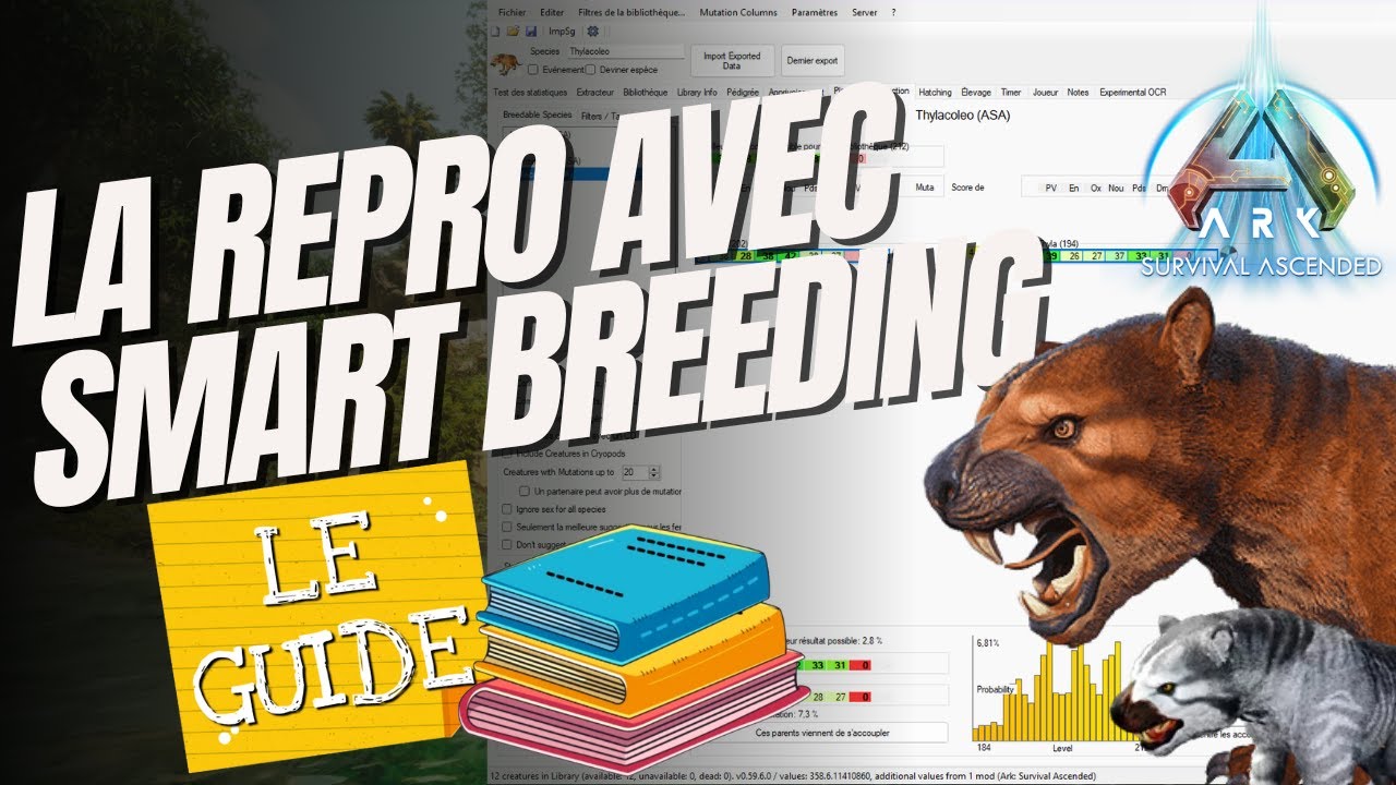 Le GUIDE de la REPRO avec SMART BREEDING [Ark Survival Ascended]