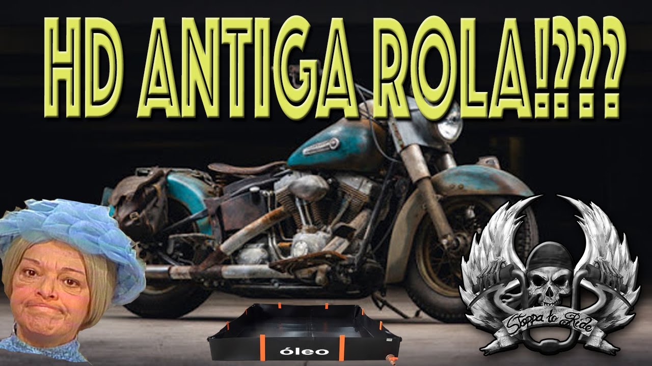 Comprei uma Harley Davidson velha. Me f*****!???? Dicas para comprar uma HD antiga.