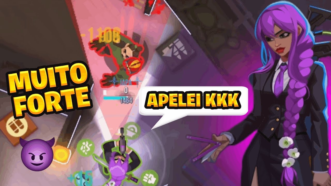 JOGUEI COM A NOVA PERSONAGEM VI E ELA &Eacute; MUITO APELONA! VI GAMEPLAY BULLET ECHO