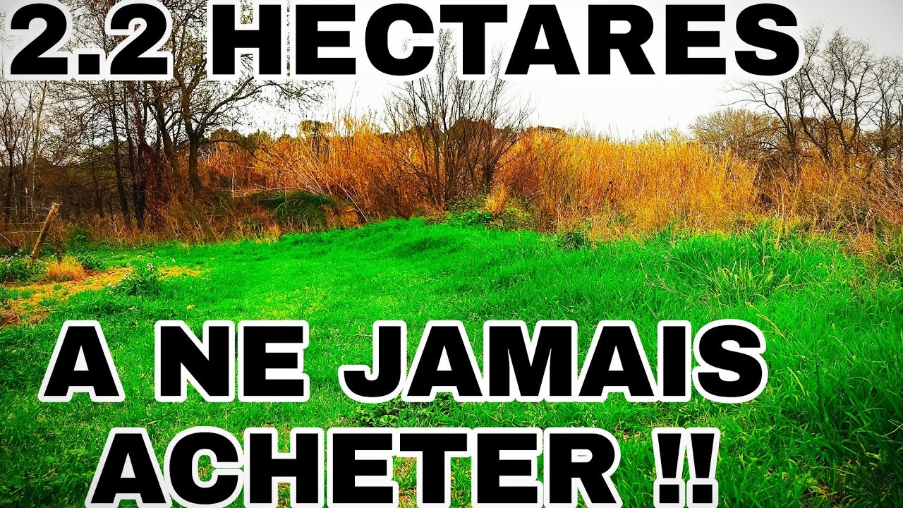 "LEBONCOIN"LES TERRAINS A RISQUES !! J'AI FAILLI ACHETER !!