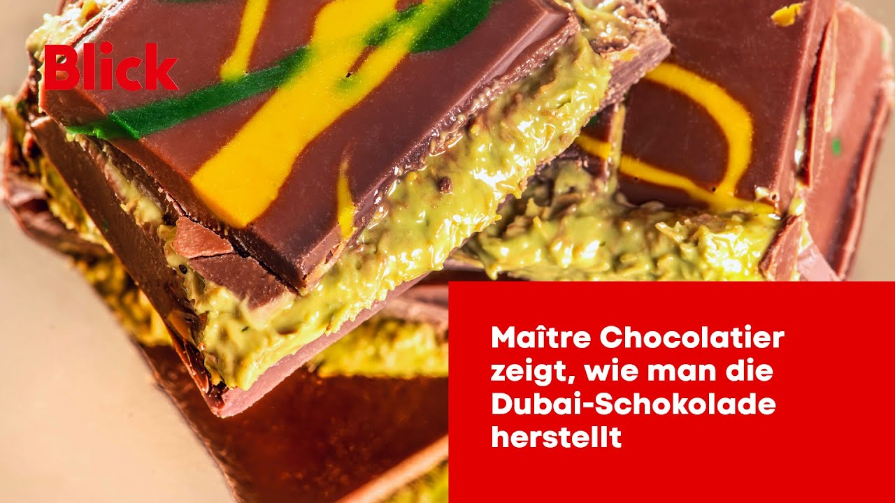 Lindt Maître Chocolatier zeigt, wie Dubai Chocolate hergestellt wird