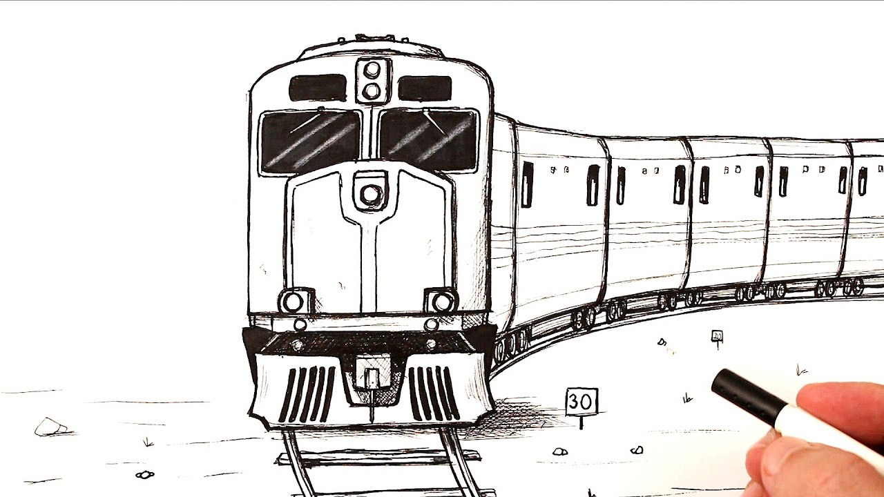 How to draw a Train