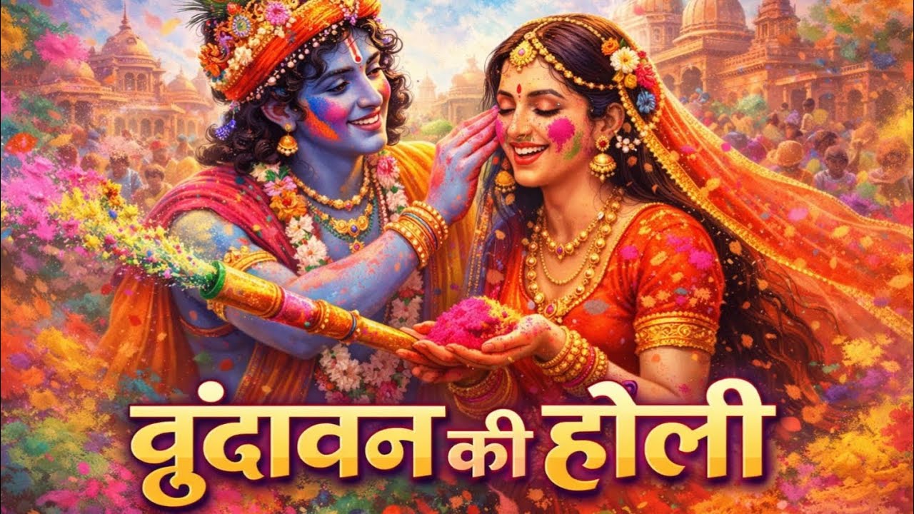 ब्रज की होली का अद्भुत अनुभव | Holi in Vrindavan 2026 | राधा-कृष्ण की पावन नगरी