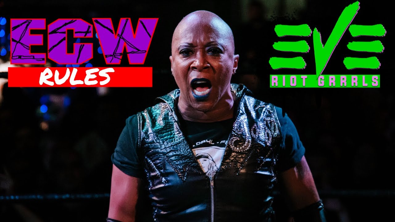 Women's Wrestling: ECW RULES Match - JAZZ vs RHIA O'REILLY - EVE