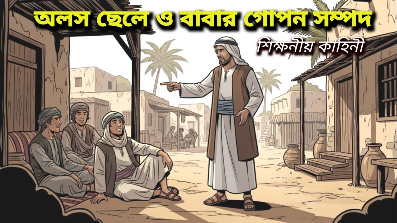 এক অলস ছেলে ও বাবার গোপন সম্পদ | জীবন বদলে দেওয়া গল্প | শিক্ষণীয় কাহিনী | Nobobi Stories