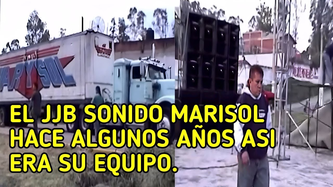 recordando hace algunos ayeres esto era el indomable sonido Marisol.