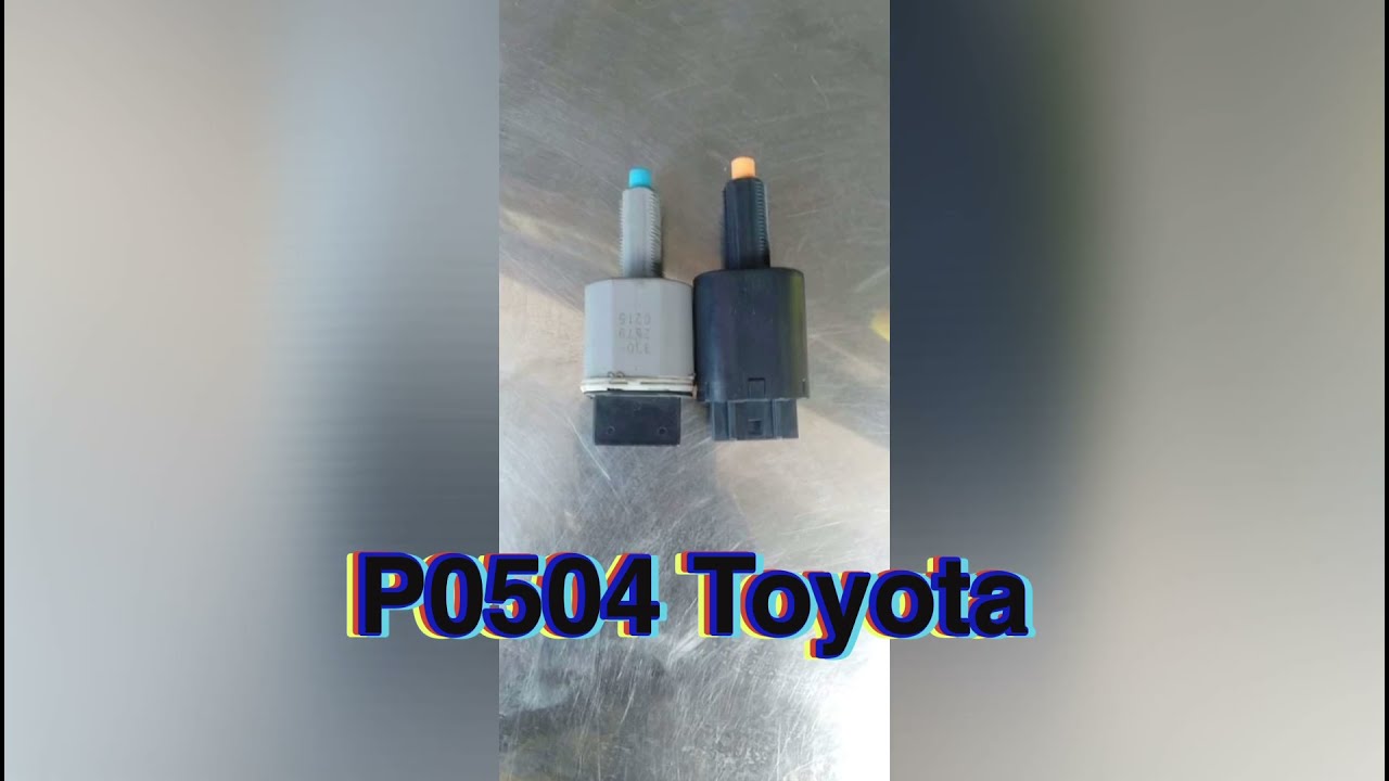 P0504   brake switch a/b correlation