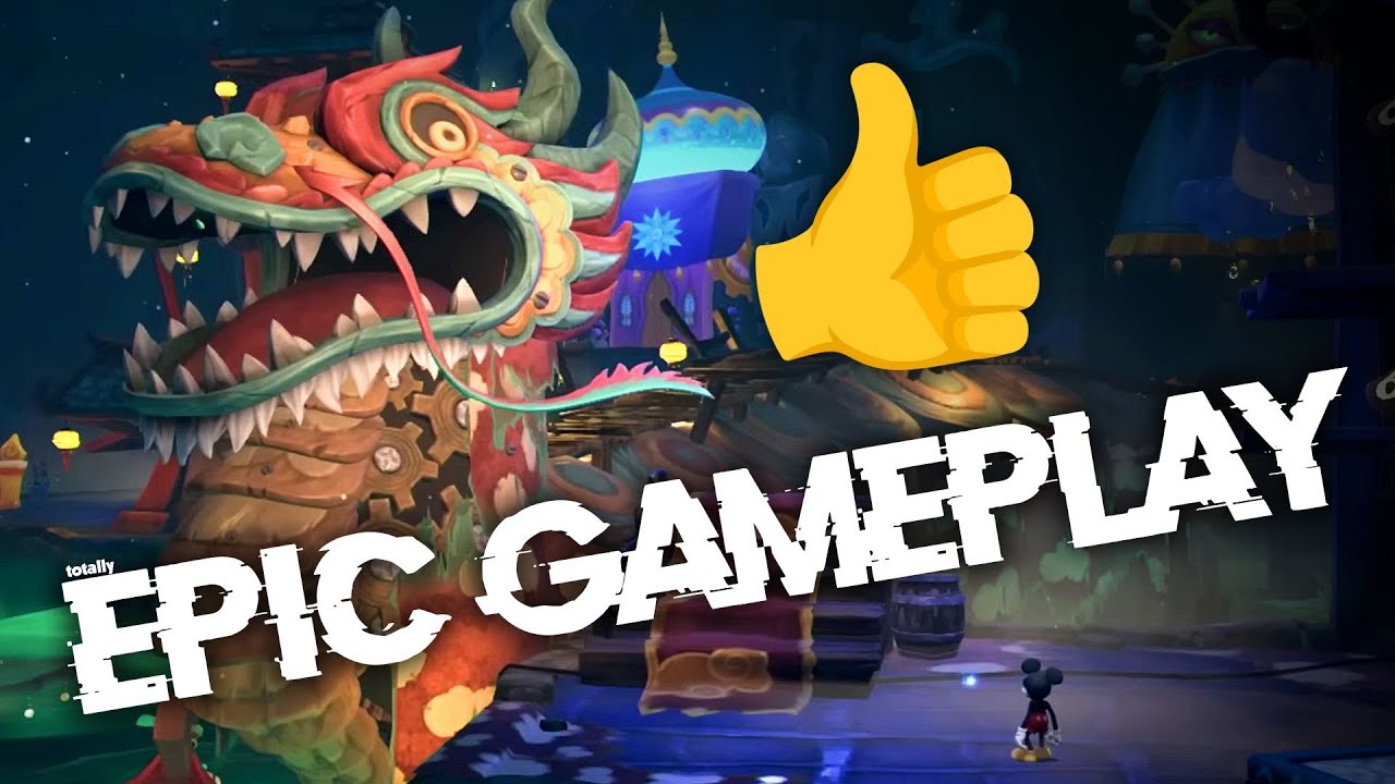 Gameplay for Epic Mickey Rebrushed was shown off today