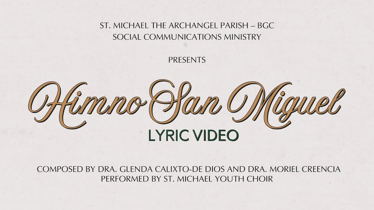 HIMNO SAN MIGUEL OFFICIAL LYRIC VIDEO