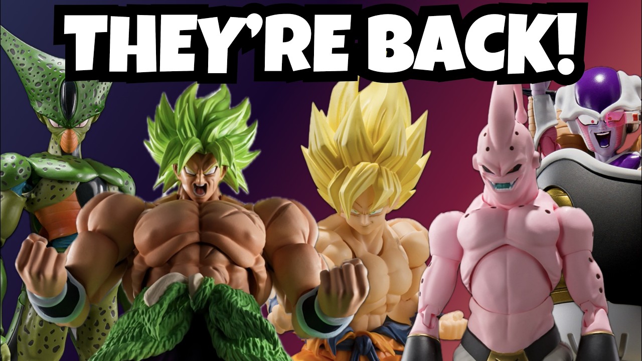 I Have to Give Tamashii Nations Credit...These Reissues are a HUGE W