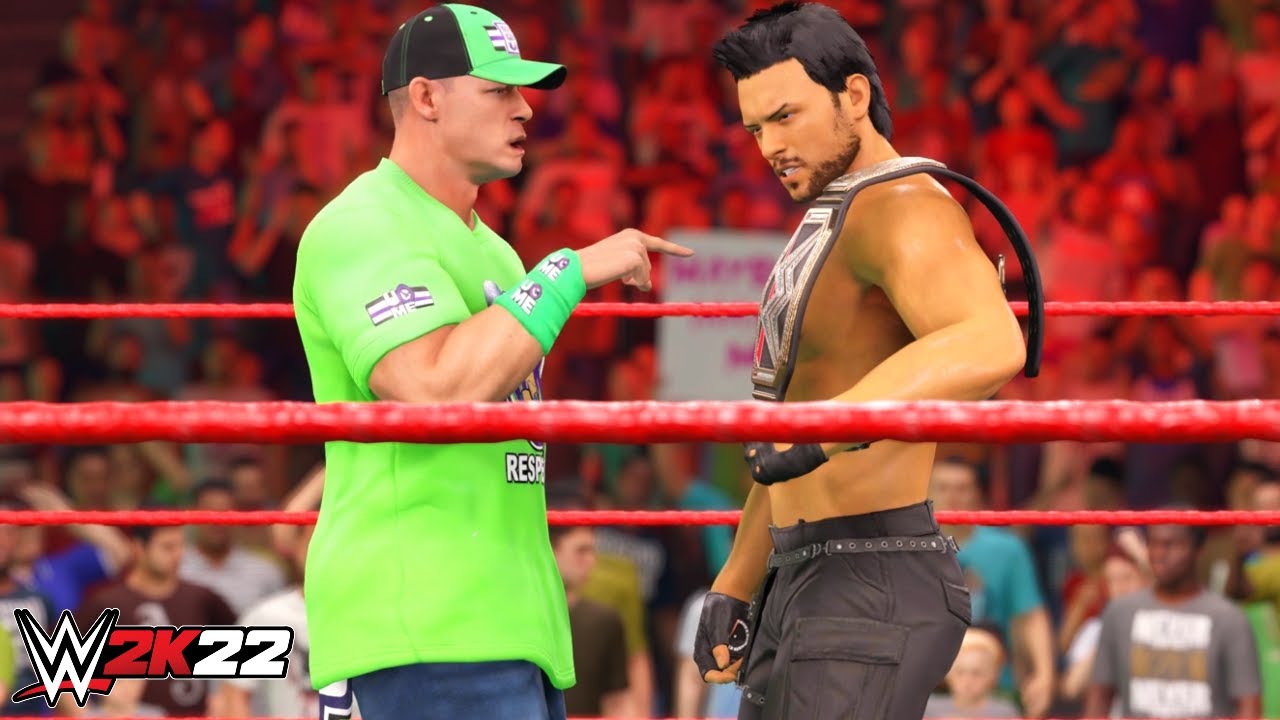 WWE 2K22 My Rise Mode - John Cena Returns To Challenge Rocky For WWE Championship #12