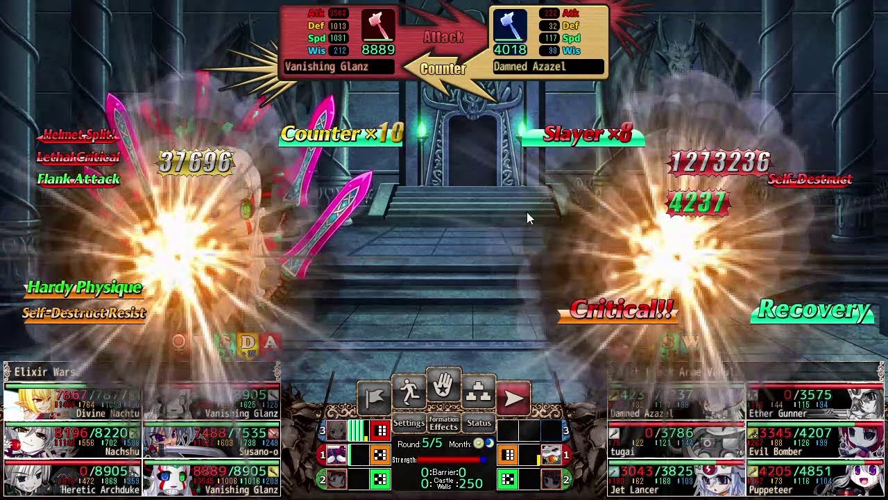Venus Blood Hollow International Elixir wars (エリキシル・ウォーズ ) Thanatos B5 S++ part (1/4)