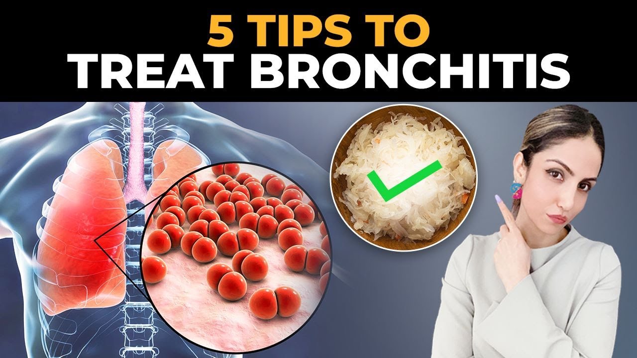 how to cure acute bronchitis without Antibiotics | Palak Midha | 2023