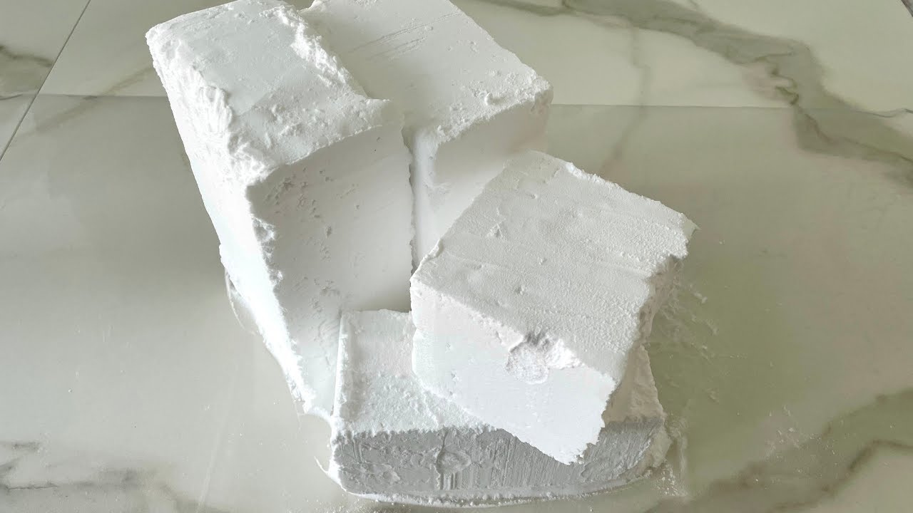 ASMR Pure White Crunchy Baking Soda Blocks | Super Crunchy, Crumbly & Squeaky PJ Crush