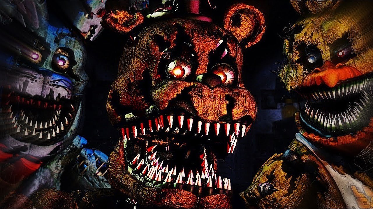Five night's at Freddy's 4, Gameplay (Шкеримся от воров, пробравшись в наш дом) 