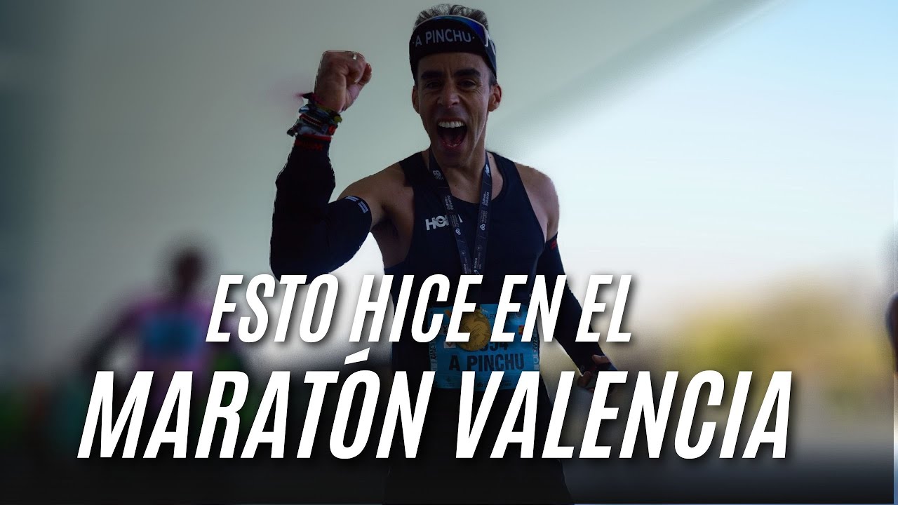 ESTO HICE en el MARATON VALENCIA 2023 | Javier Ordieres