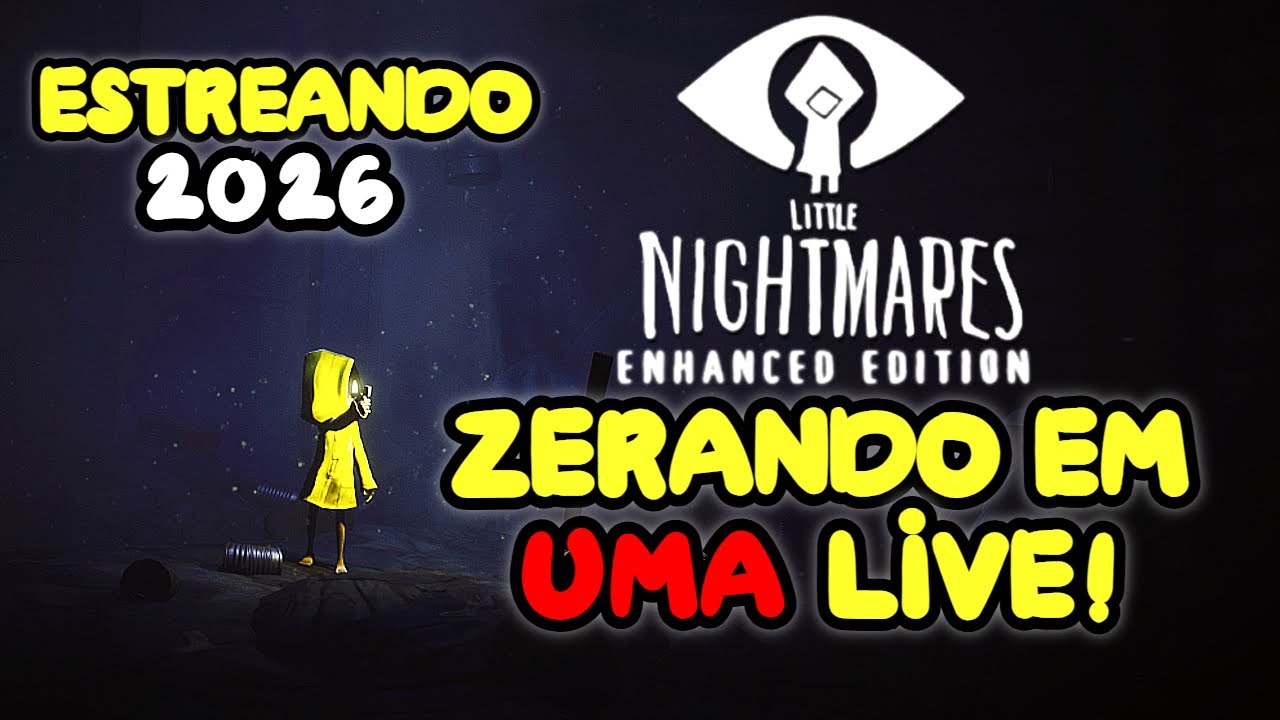 PEQUENOS PESADELOS ATÉ ZERAR-LITTLE NIGHTMARES 1 ENHANCED EDITION-RTX5060TI16GB+RYZEN5 7600X -