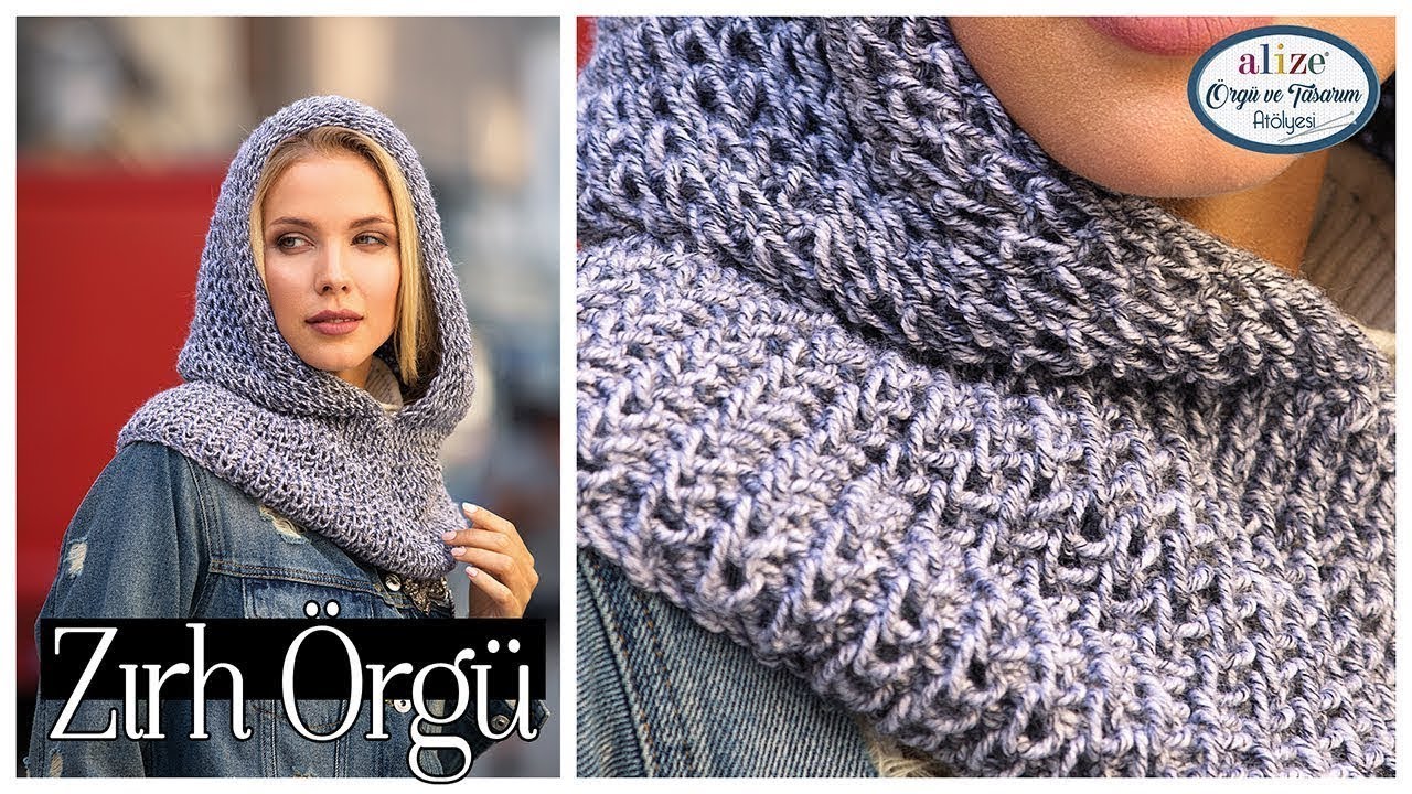 Zırh Tekniği ile Kapüşonlu Boyunluk Yapımı - Making Armor Pattern Hooded Cowl